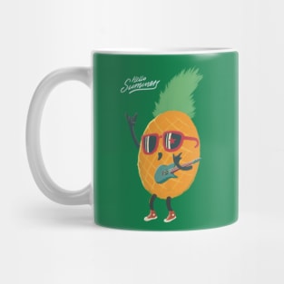 Pineapple Rock Star Mug